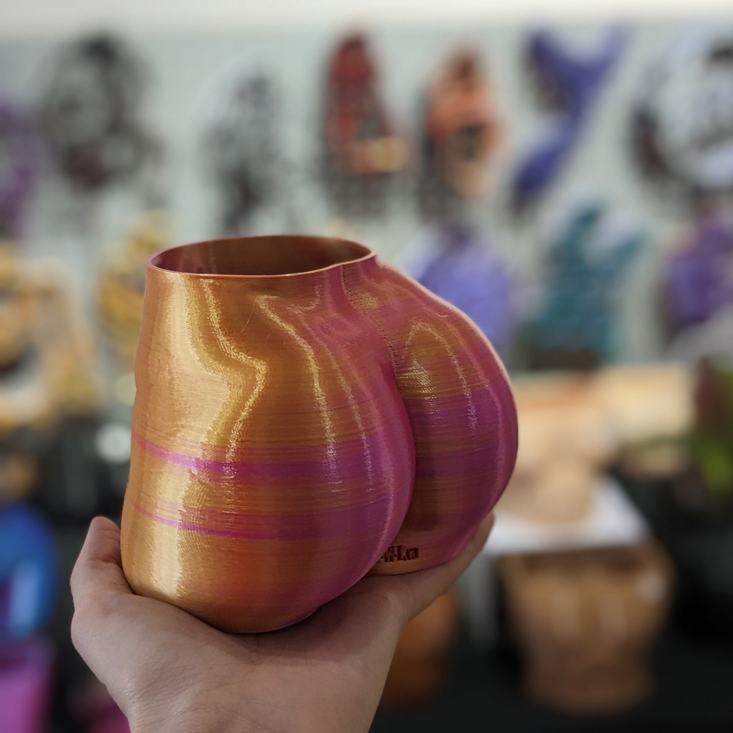 Hazel Lower Body Planter | Iridescent Vibes Collection
