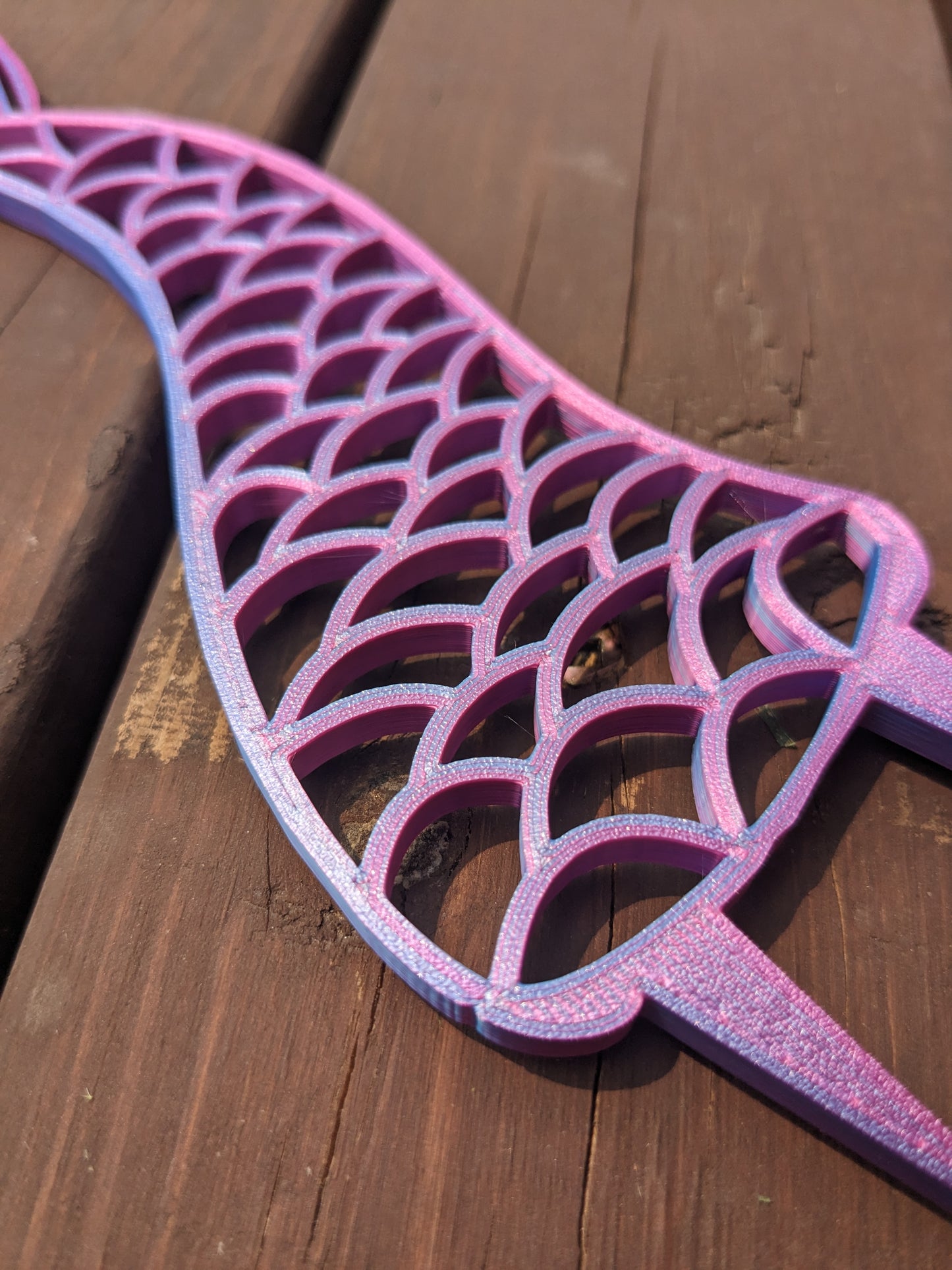 Mermaid tail trellis | Iridescent Vibes Collection