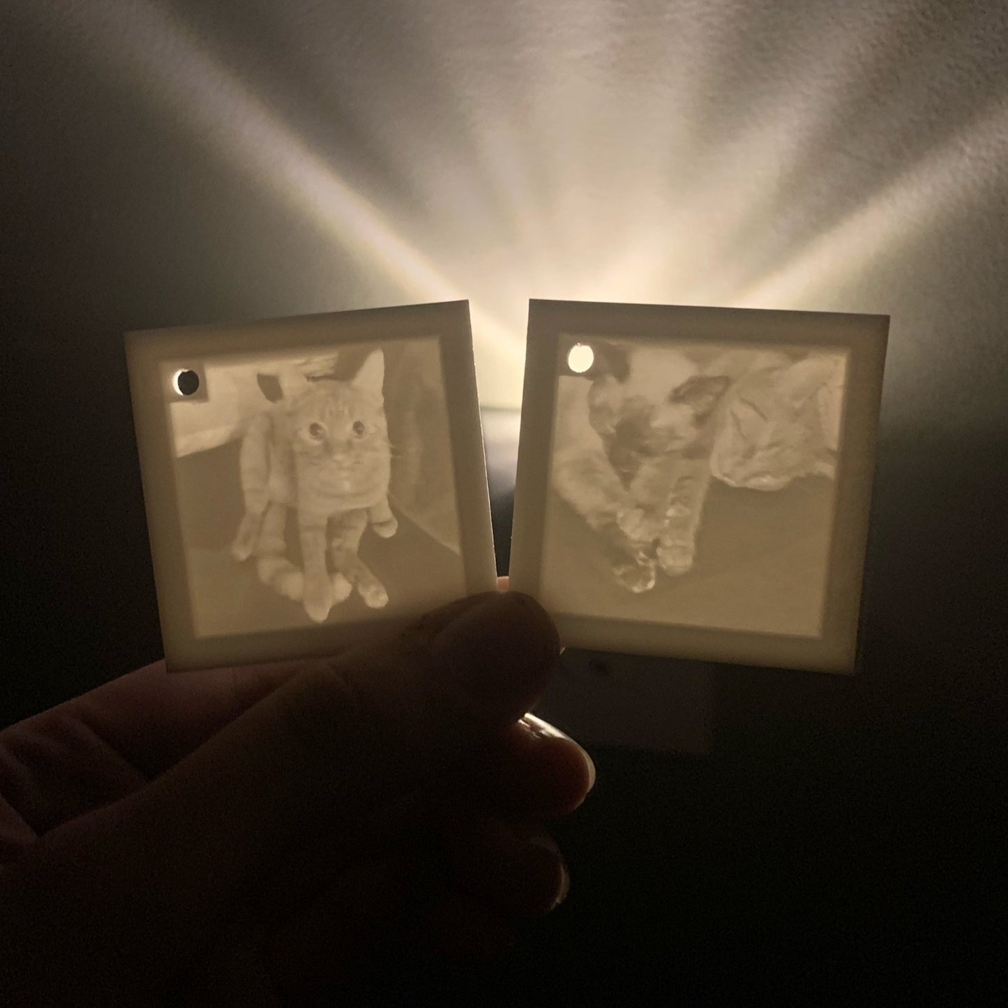 Custom photo keychains