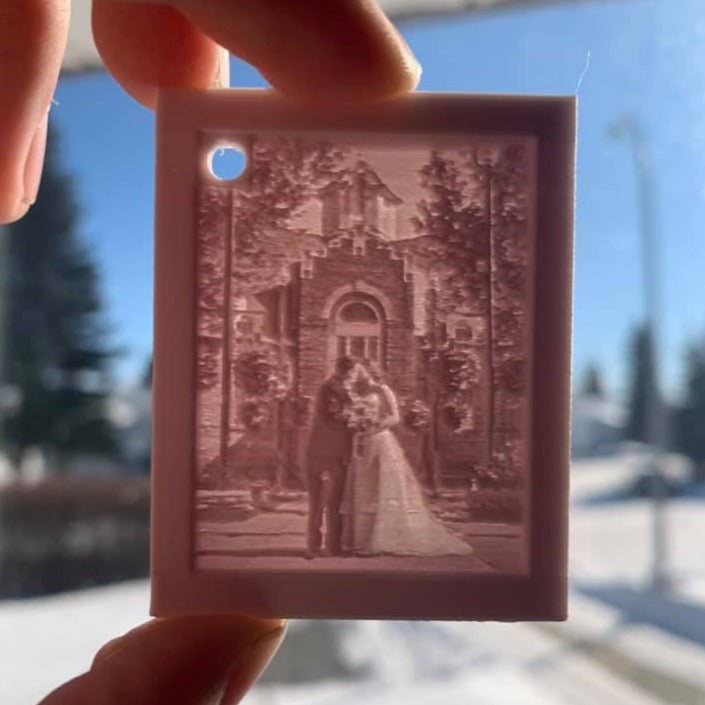 Custom photo keychains